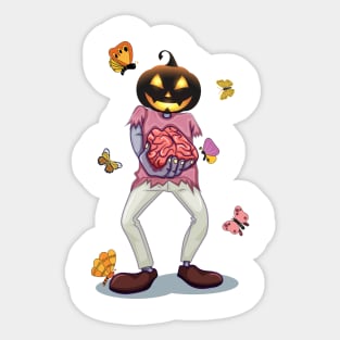 zombies halloween Sticker